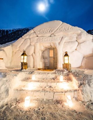 Il primo Igloo di neve