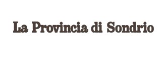La Provincia di Sondrio